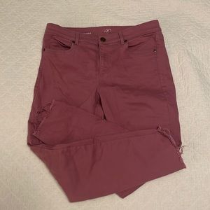 Loft Mauve Jeans